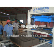 Cement hollow brick making machine